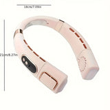 ❄️ VENTILADOR DE CUELLO 360° — Frescura Inteligente Todo el Día