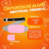 💖 CINTURÓN DE ALIVIO MENSTRUAL TÉRMICO – Tu Compañero en Esos Días Difíciles 💆‍♀️
