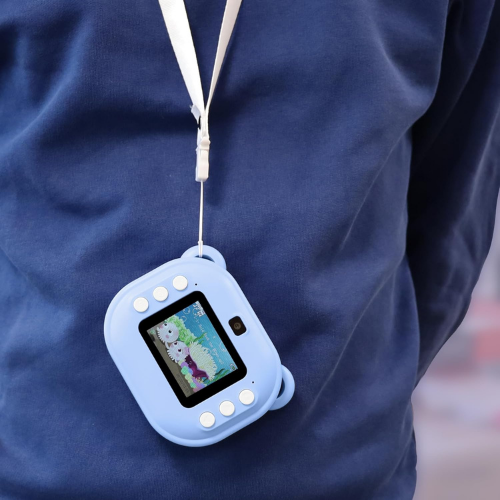 CÁMARA INSTANTÁNEA INFANTIL 5 EN 1 – Captura, Juega y Crea Sin Límites