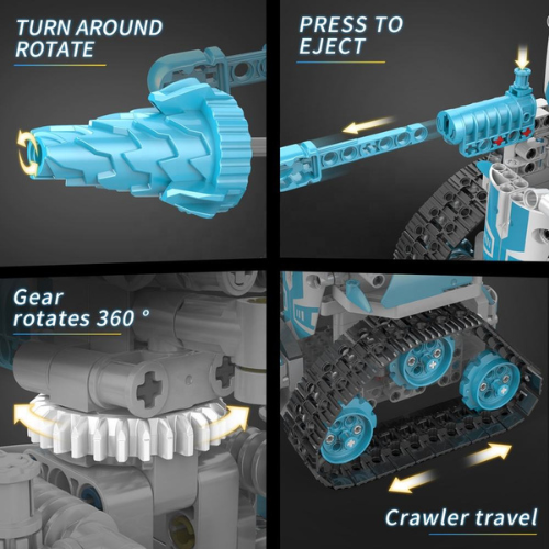 🤖 ROBOT 5 en 1 STEM – ¡Diversión, aprendizaje y tecnología en un solo juguete! 🚀