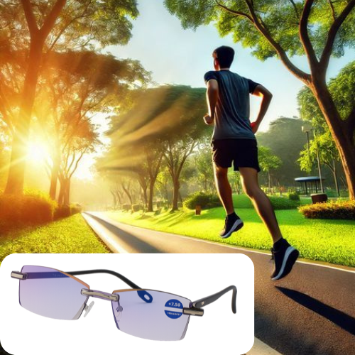 👓2 LENTES TR90 con Titanio de Alta Resistencia con Estuche