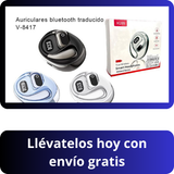 🧠 AUDÍFONOS TRADUCTORES XG99 – ¡Habla y entiende 138 idiomas al instante!