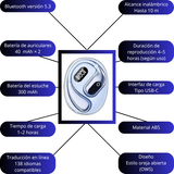 🧠 AUDÍFONOS TRADUCTORES XG99 – ¡Habla y entiende 138 idiomas al instante!